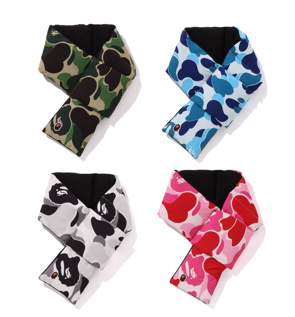 A BATHING APE ABC CAMO POCKET FLEECE SCARF – happyjagabee store