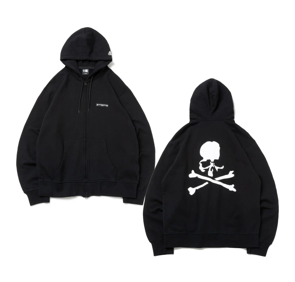 New Era x mastermind WORLD Sweat Full Zip Hoodie Black SS24