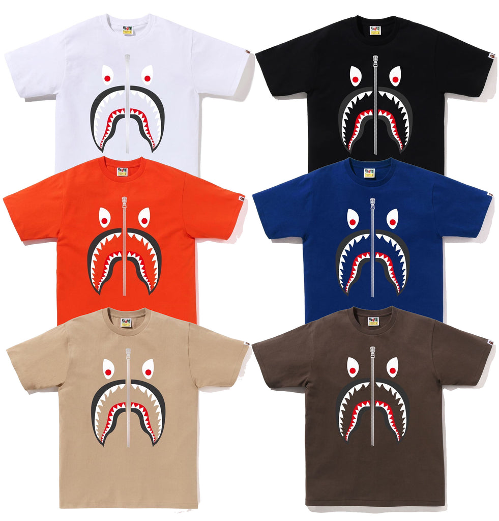 A BATHING APE MAD SHARK TEE – happyjagabee store