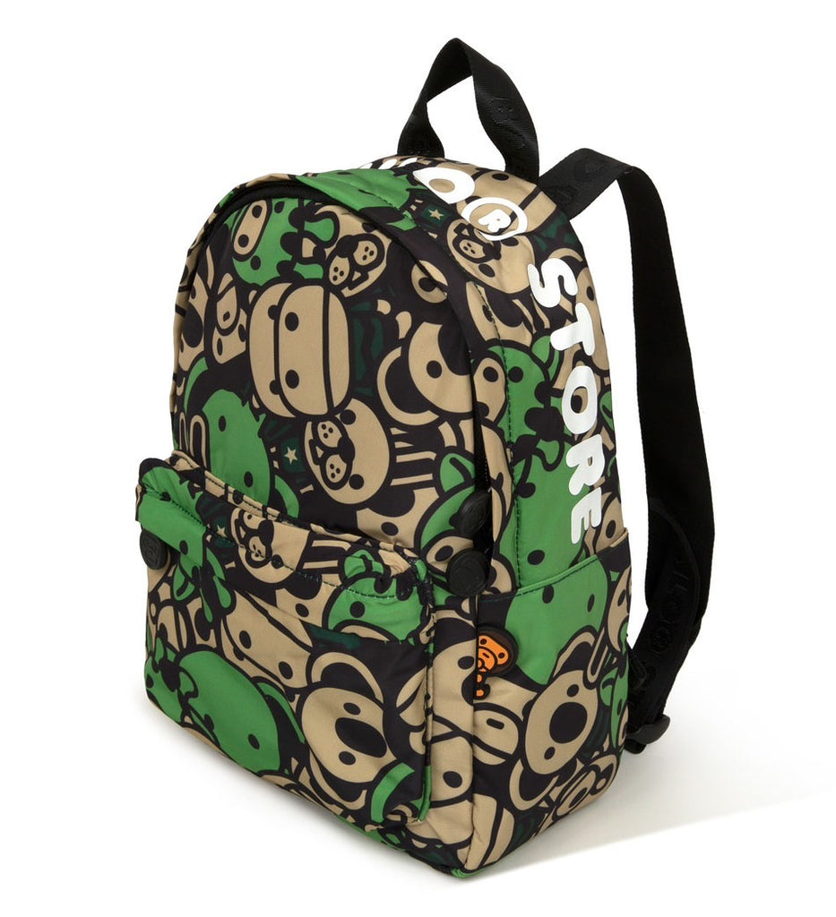 A BATHING APE BABY MILO STORE ALL FRIENDS SMALL BACKPACK happyjagabee store