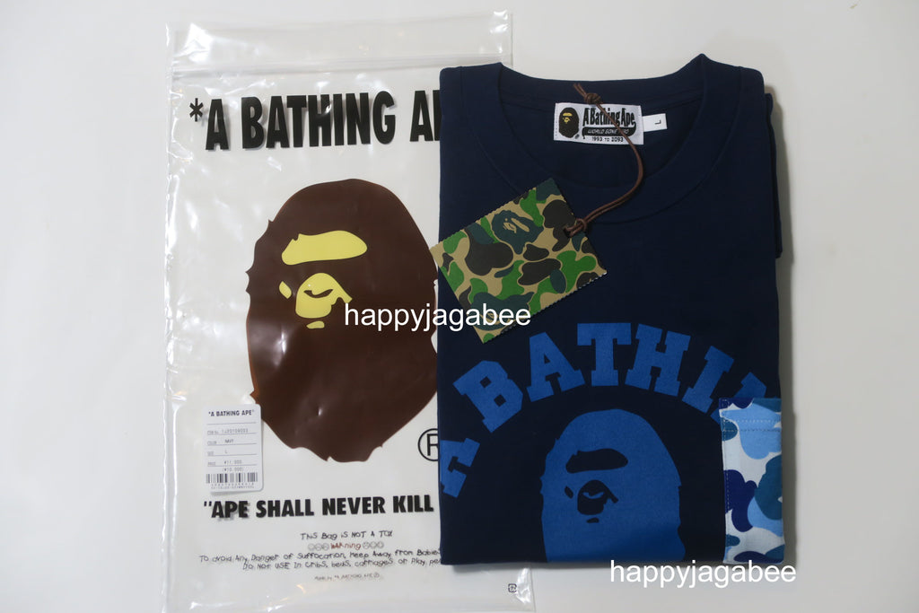 A BATHING APE MULTI CAMO COLLEGE SQUARE CUSHION – happyjagabee store