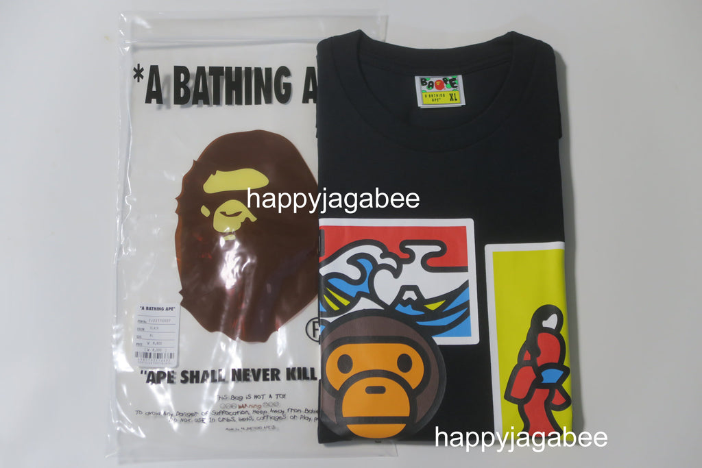 A BATHING APE JAPAN ART BABY MILO TEE ( JAPAN LIMITED