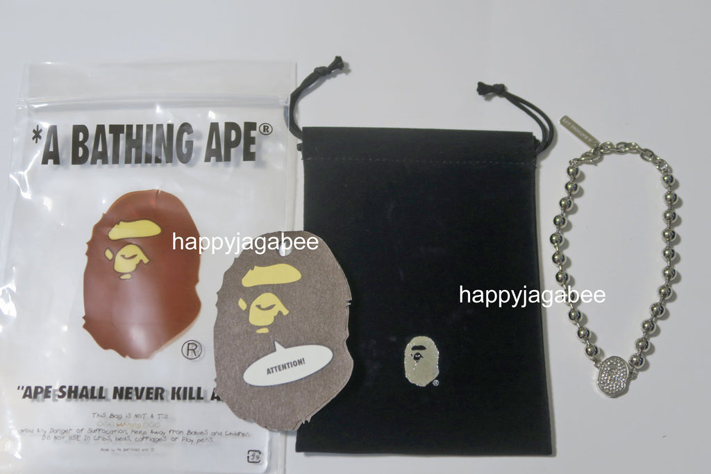 A BATHING APE APE HEAD BRACELET