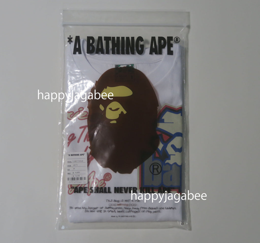 A BATHING APE BAPE MULTI MOTIF TEE – happyjagabee store