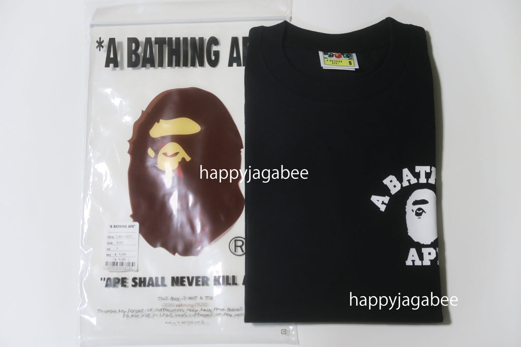 A BATHING APE ABC CAMO CRAZY COLLEGE ATS TEE – happyjagabee store