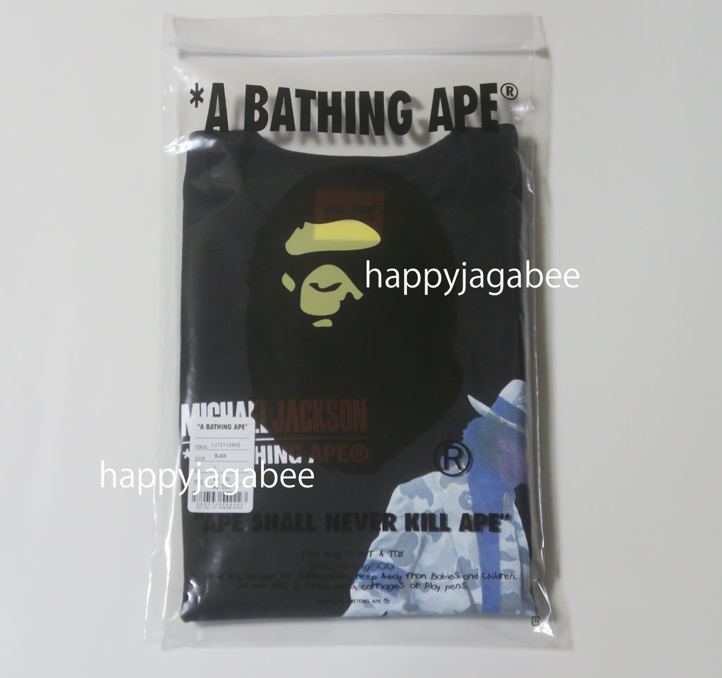 A BATHING APE BAPE x MICHAEL JACKSON TEE – happyjagabee store