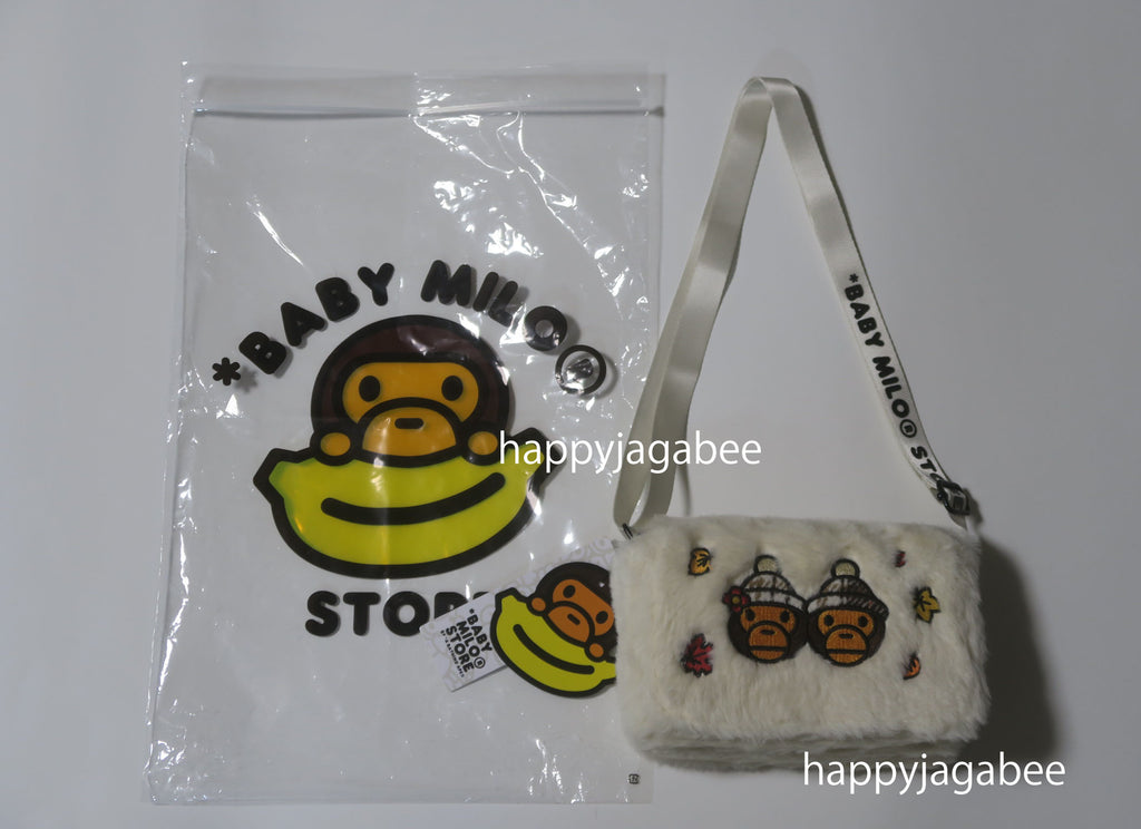 A BATHING APE BABY MILO STORE BABY MILO FUR MINI CROSS