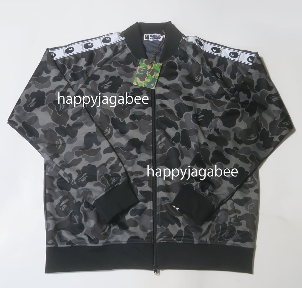 A BATHING APE ABC CAMO JERSEY TOP