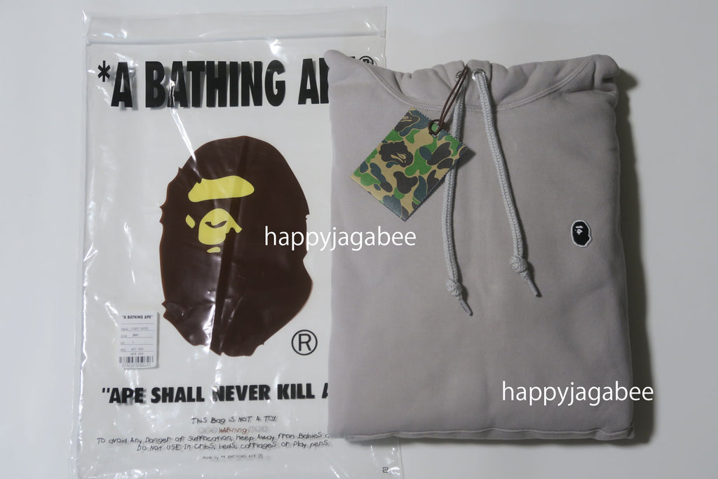 A BATHING APE APE HEAD ONE POINT PULLOVER HOODIE – happyjagabee store