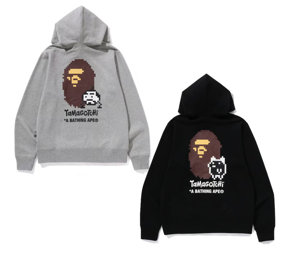 A BATHING APE BAPE x TAMAGOTCHI PULLOVER HOODIE