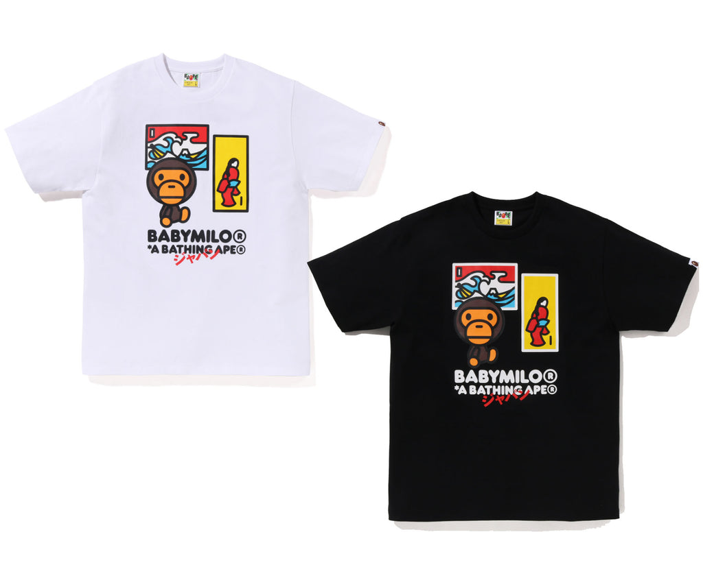 A BATHING APE JAPAN ART BABY MILO TEE ( JAPAN LIMITED