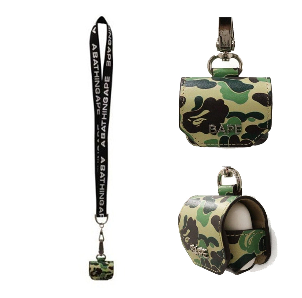 A BATHING APE ABC CAMO NECK STRAP for AIRPODS PRO AIR