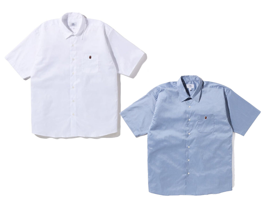 A BATHING APE ONE POINT WIDE FIT S/S SHIRT – happyjagabee store