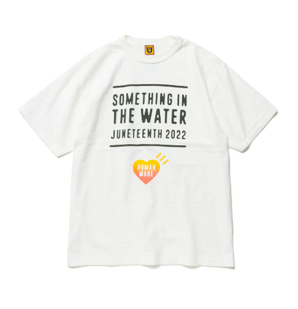 HUMAN MADE SOMETHING IN THE WATER T-SHIRT – happyjagabee store