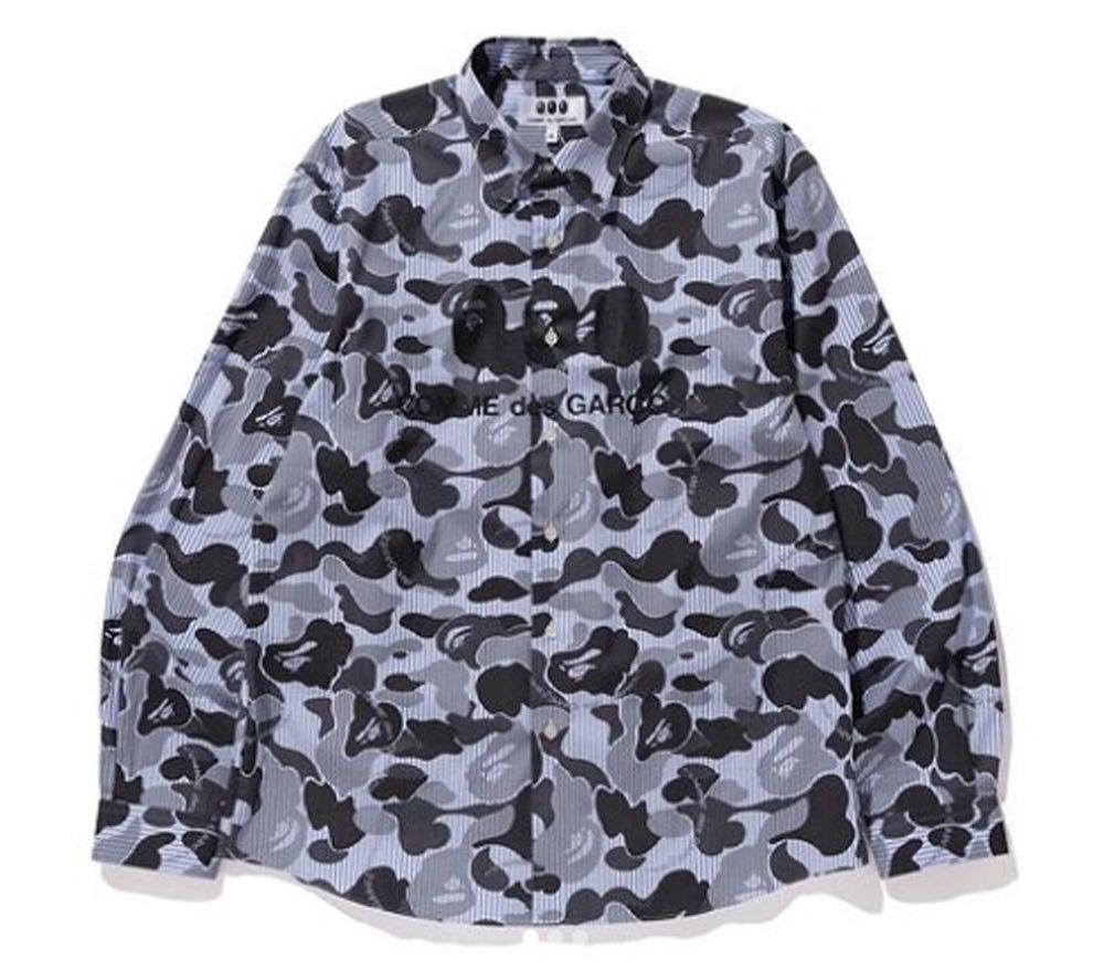 日本セール コムデギャルソン× エイプ CDG OSAKA X BAPE スウェット XS