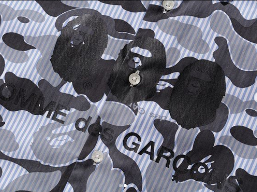 A BATHING APE × COMME des GARCONS CDG OSAKA x BAPE SHIRT #1