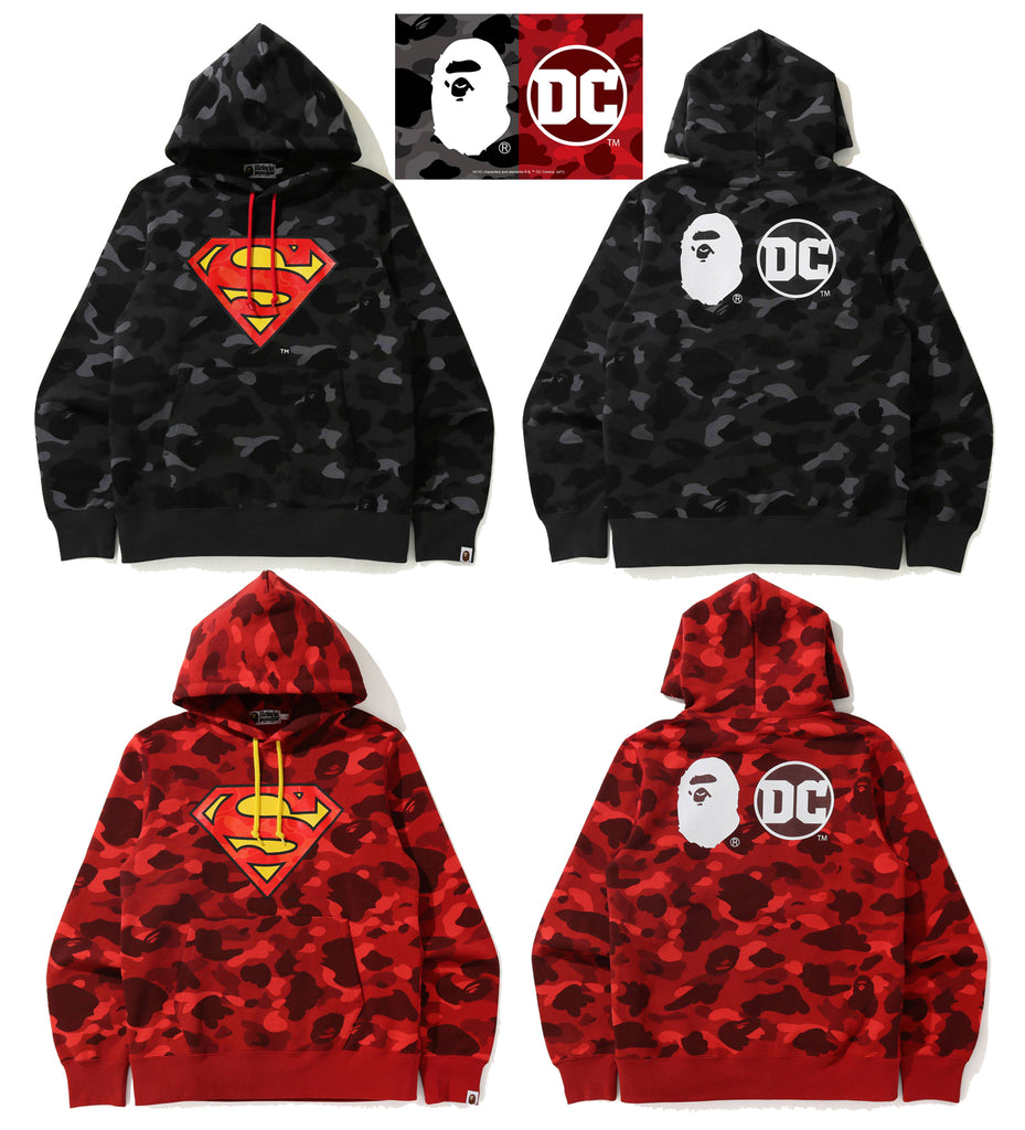 Bape best sale superman hoodie