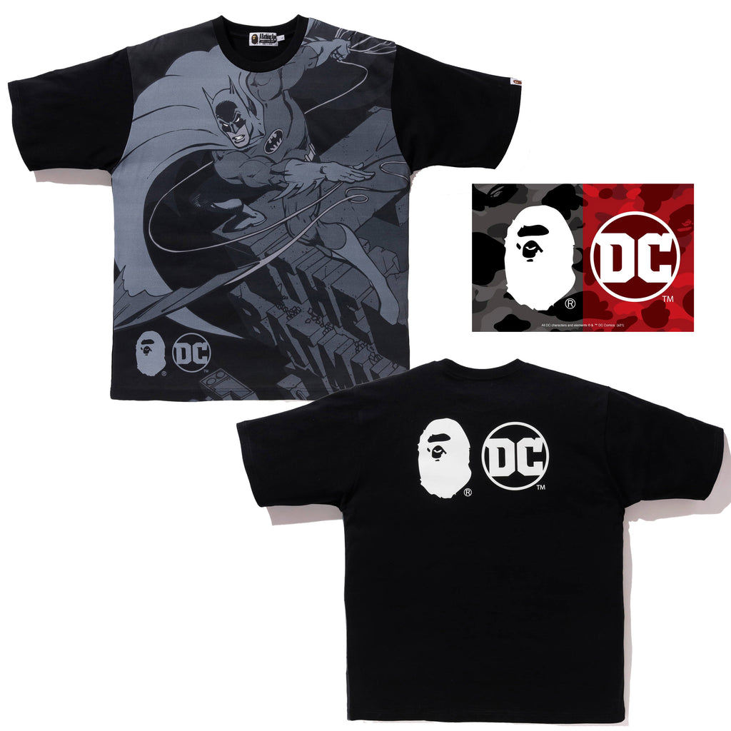 A BATHING APE BAPE × DC BATMAN RELAXED FIT TEE – happyjagabee store