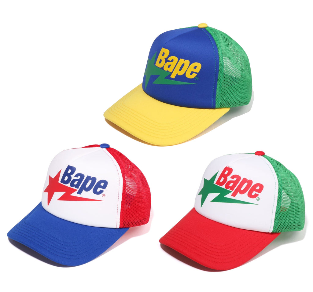 A BATHING APE BAPE STA MESH CAP – happyjagabee store