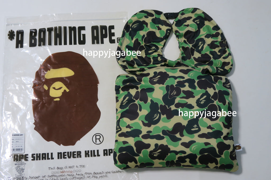 BAPE A Bathing Ape 2019 2-Way Neck Pillow - Blue Bedding, Bedding