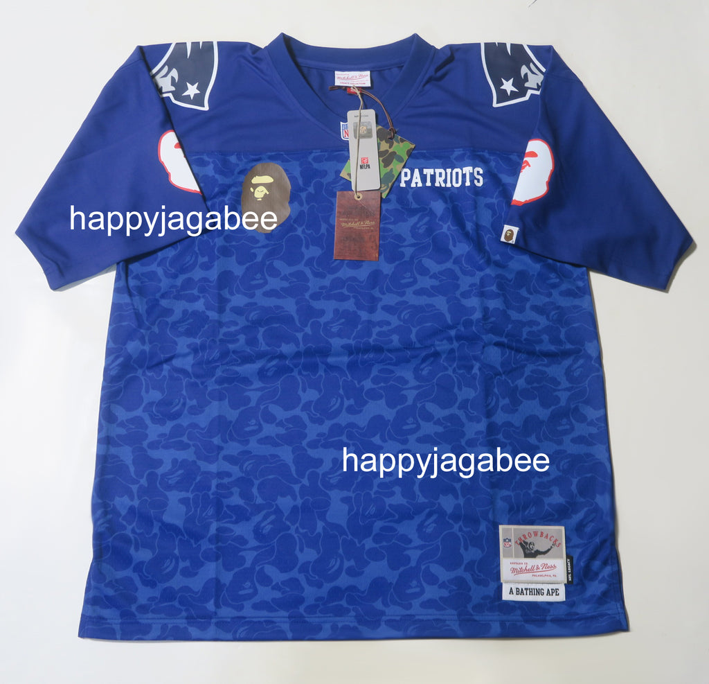 A BATHING APE BAPE X M&N NFL SAN FRANCISCO 49ERS LEGACY JERSEY –  happyjagabee store