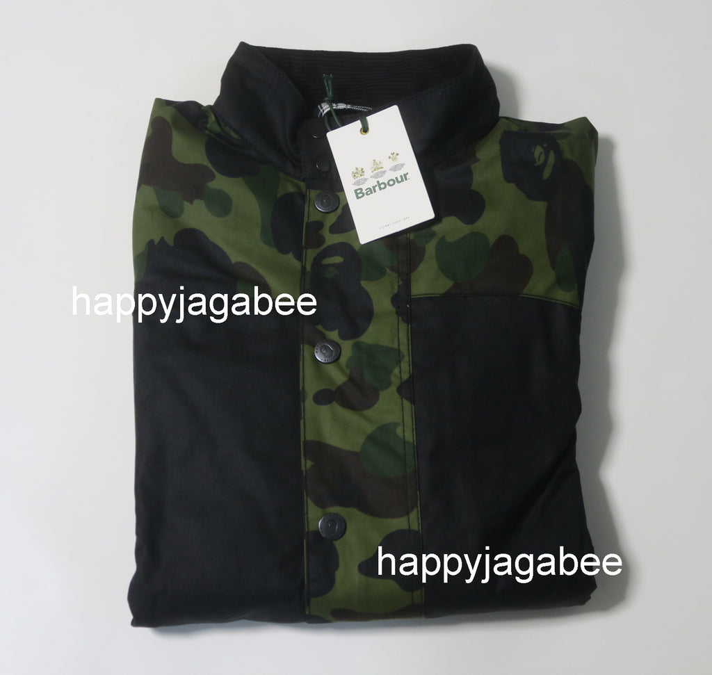 A BATHING APE BARBOUR x BAPE 1ST CAMO INTERNATIONAL