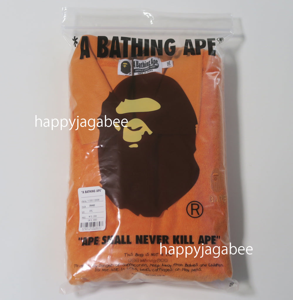 A BATHING APE APE HEAD TOWELLING RELAXED POLO