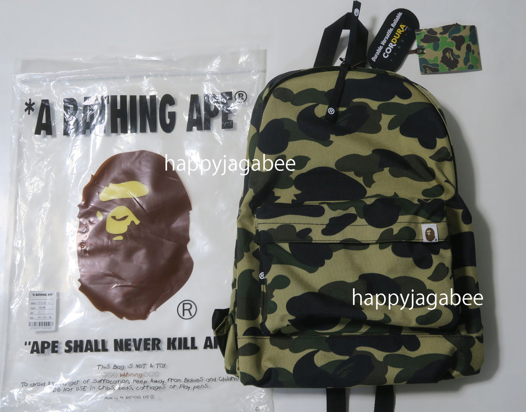 A BATHING APE 1ST CAMO CORDURA DAY PACK