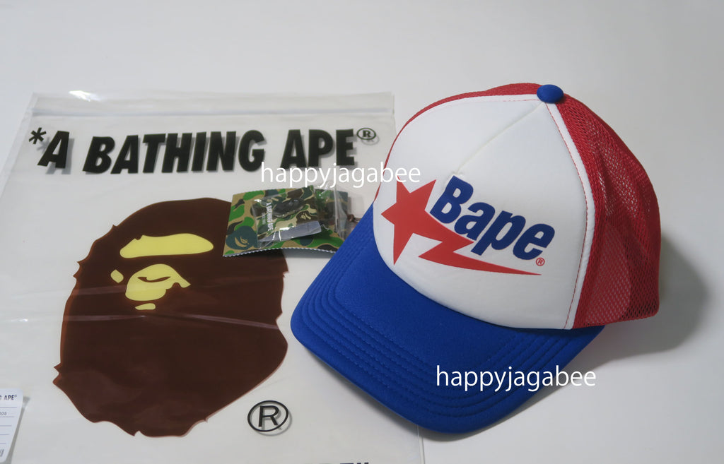 A BATHING APE BAPE STA MESH CAP – happyjagabee store