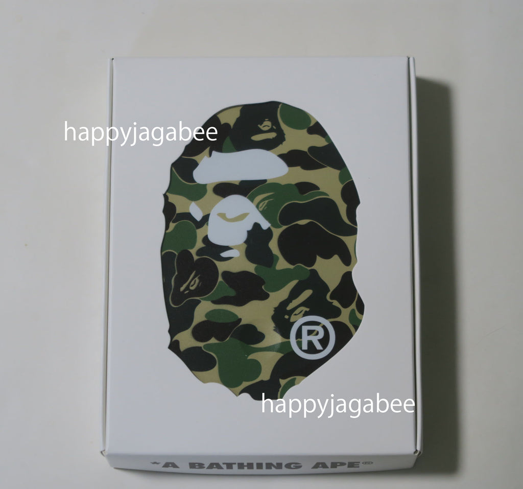 A BATHING APE ABC CAMO APE HEAD WIRELESS CHARGER