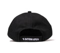 A BATHING APE SOLID SLOGAN CAP