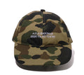 A BATHING APE 1ST CAMO SLOGAN CAP