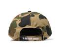 A BATHING APE 1ST CAMO SLOGAN CAP