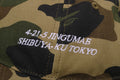 A BATHING APE 1ST CAMO SLOGAN CAP