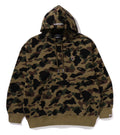 A BATHING APE 1ST CAMO JACQUARD ONE POINT RELAXED FIT PULLOVER HOODIE