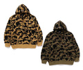 A BATHING APE 1ST CAMO JACQUARD ONE POINT RELAXED FIT PULLOVER HOODIE