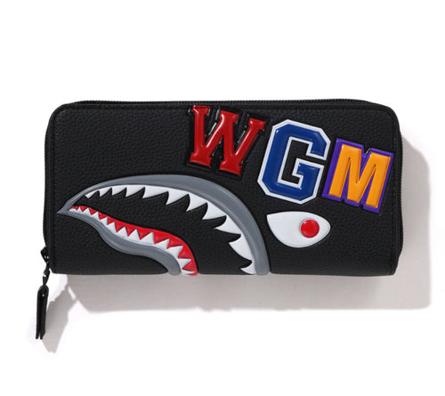 A BATHING APE SHARK LONG WALLET