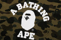 A BATHING APE Ladies' 1ST CAMO COLLEGE OVERSIZED TEE