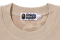 A BATHING APE ONE POINT RELAXED FIT CREWNECK SWEAT SHIRT