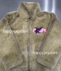 A BATHING APE BAPE x CACTUS JACK x DON TOLIVER FAUX FUR JACKET