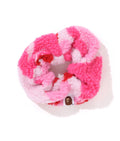 A BATHING APE Ladies' ABC CAMO BOA SCRUNCHIE