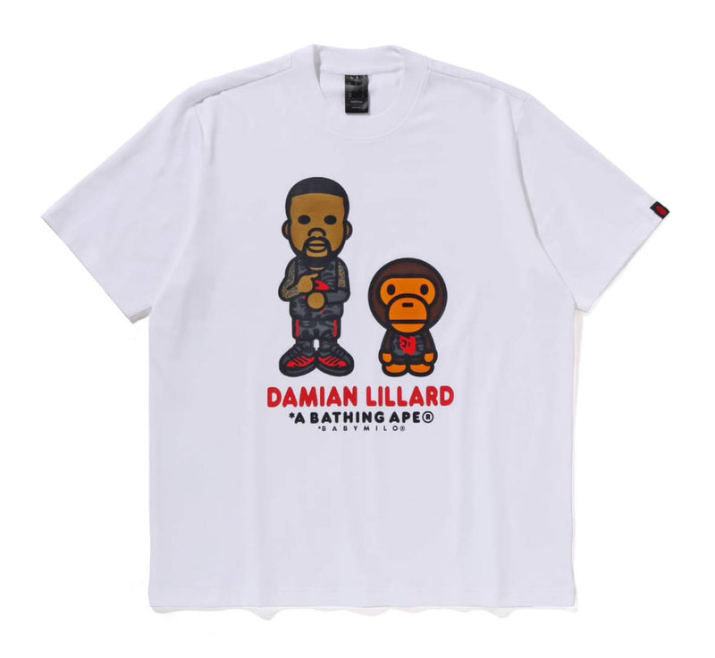 A BATHING APE BAPE x adidas DAME BAPE BABY MILO TEE