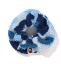 A BATHING APE Ladies' ABC CAMO BOA SCRUNCHIE