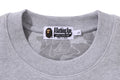 A BATHING APE ONE POINT RELAXED FIT CREWNECK SWEAT SHIRT