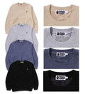 A BATHING APE ONE POINT RELAXED FIT CREWNECK SWEAT SHIRT