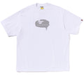 A BATHING APE GRAFFITI APE HEAD LOGO RELAXED FIT TEE