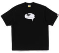 A BATHING APE GRAFFITI APE HEAD LOGO RELAXED FIT TEE