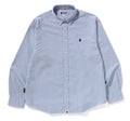 A BATHING APE ONE POINT OXFORD L/S SHIRT