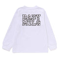 A BATHING APE BAPE KIDS BABY MILO HAMBURGER LS TEE