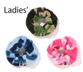 A BATHING APE Ladies' ABC CAMO BOA SCRUNCHIE